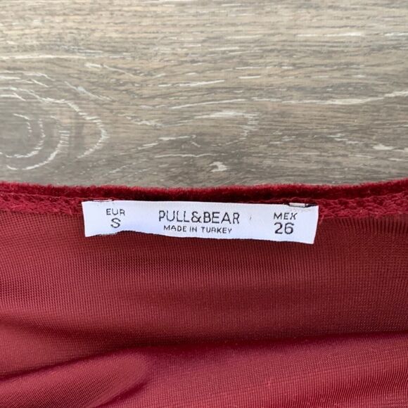 Pull&Bear velvet bodycon tank dress sz small - Picture 2 of 9